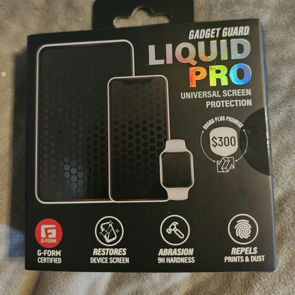 Black Screen Protector for Phones and Watches